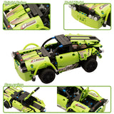 STEM Building Toys for Kids with 2-in-1 Remote Control Racer Snap Together Engineering Kits Early Learning Racecar Building Blocks and Off-Road Best Gift for 6 7 8 and 9＋Year Old Boys and Girls