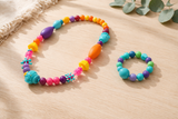 GILI Stringless Pop Beads Jewelry Making Kit - Premium Soft Silicone Sensory Craft for Girls