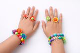 GILI Stringless Pop Beads Jewelry Making Kit - Premium Soft Silicone Sensory Craft for Girls
