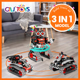 GILI STEM Building Kit Remote Control 3 in 1 Racer car toys for 6 7 8 9 10 11 12 + Year Old Boys